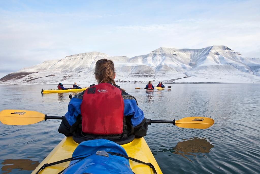 Funken Lodge Longyearbyen Exteriér fotografie