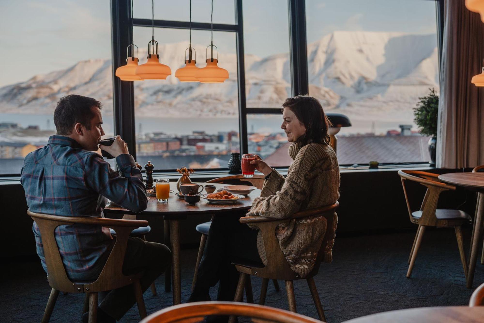 Funken Lodge Longyearbyen Exteriér fotografie