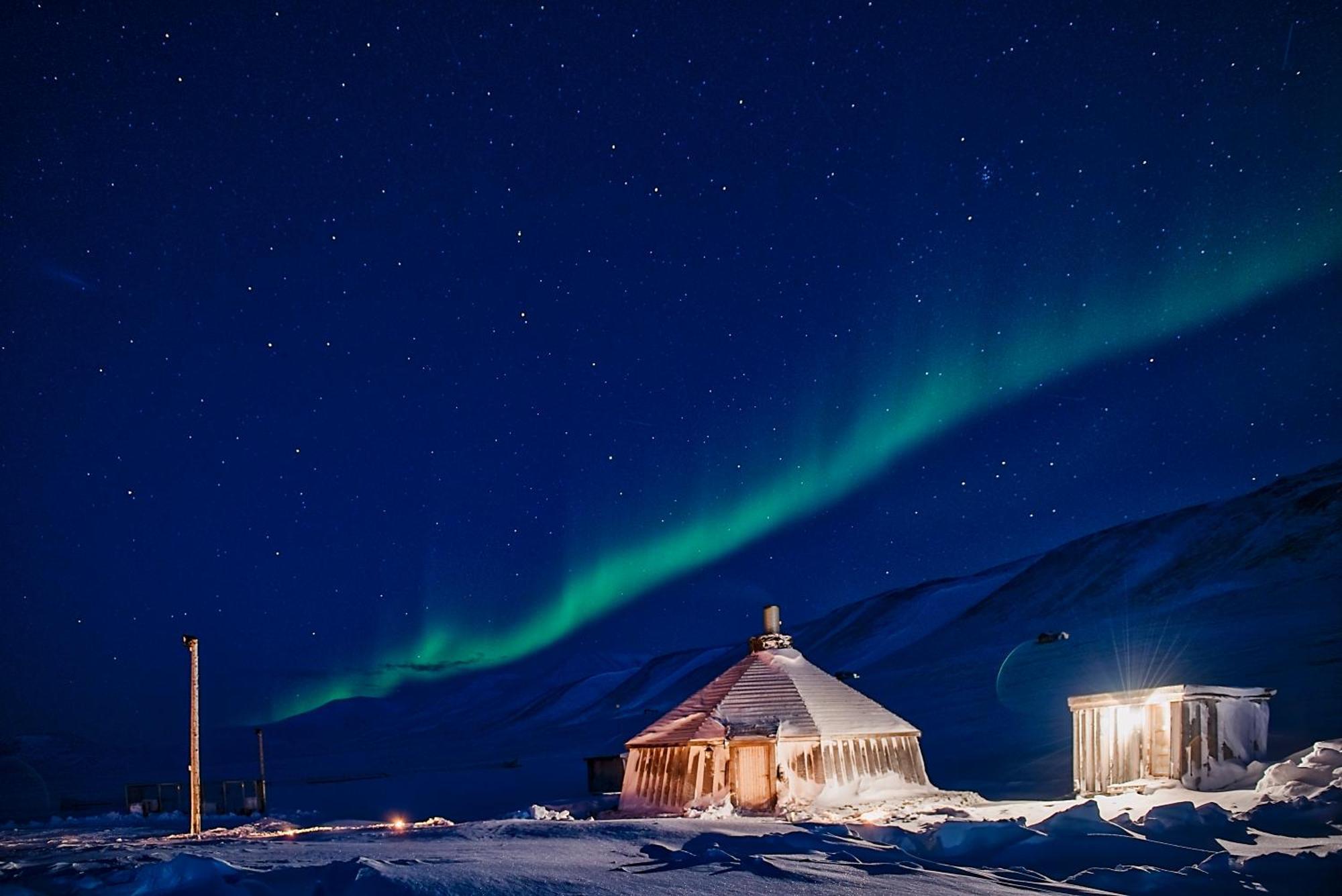 Funken Lodge Longyearbyen Exteriér fotografie