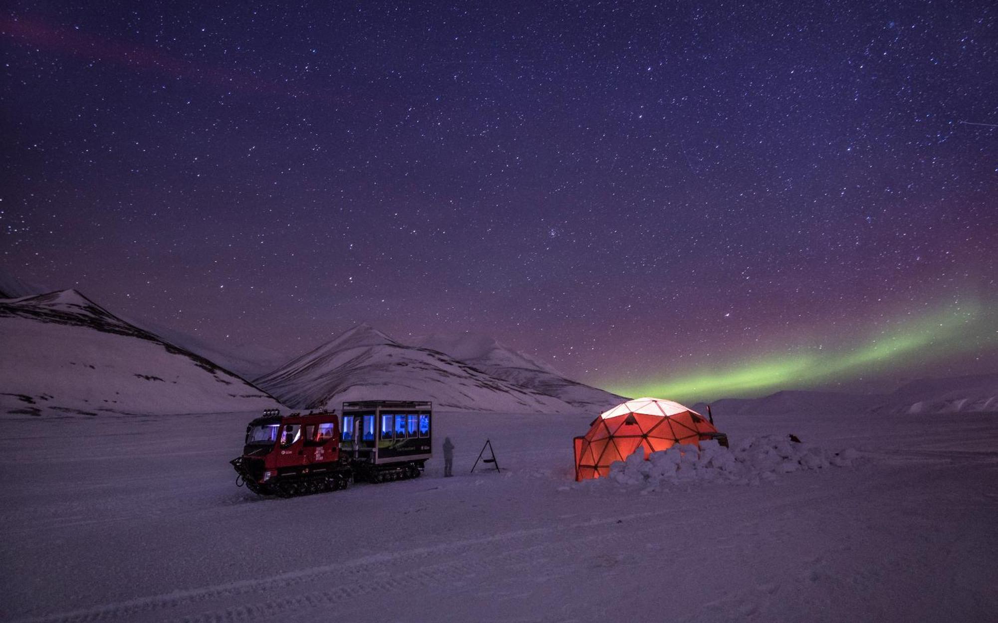 Funken Lodge Longyearbyen Exteriér fotografie